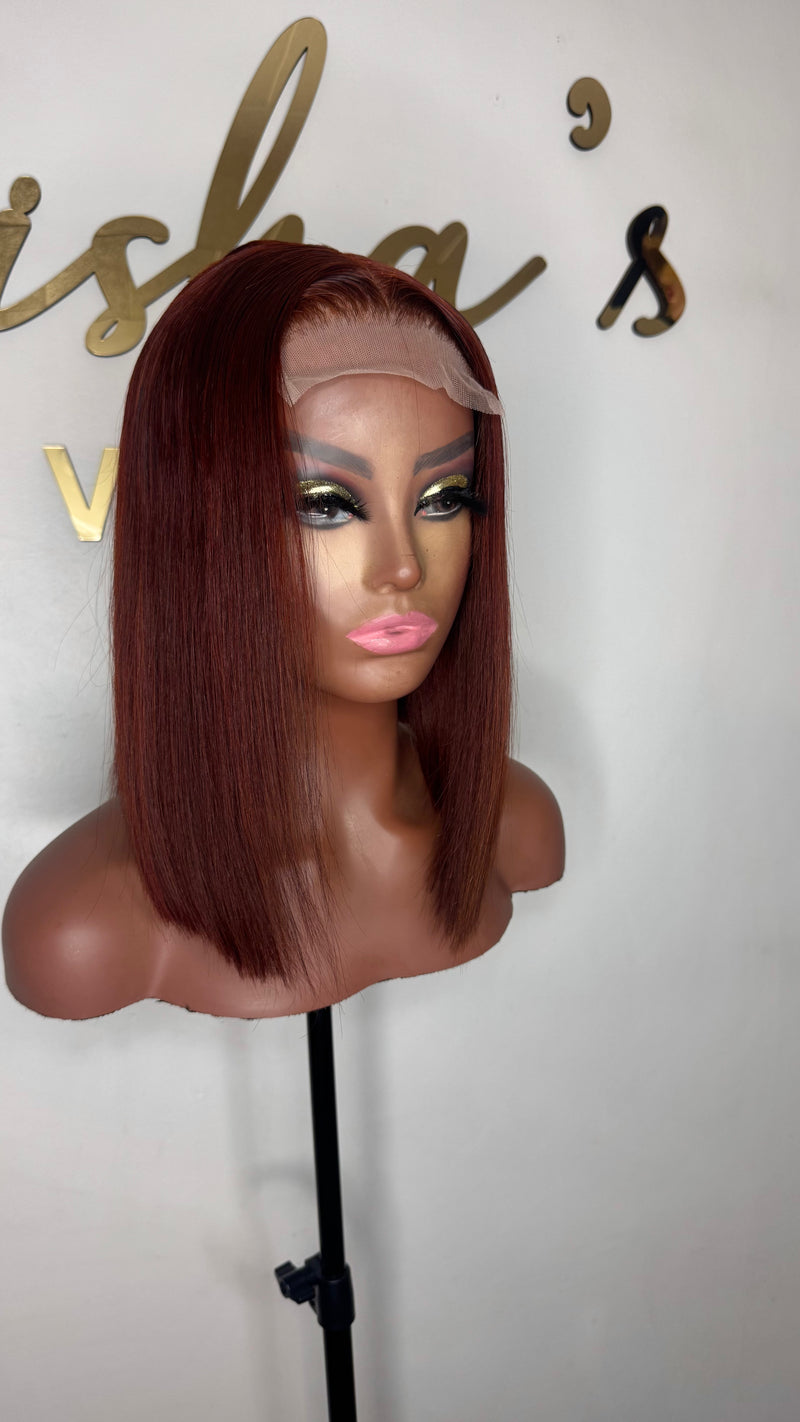 5x5 Autumn Closure Bob Wig (On Hand)